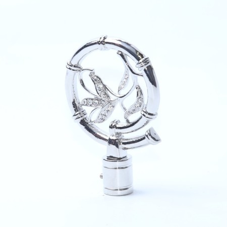 Bamboo tip, 2 pcs, d = 16 mm, color gloss color-1