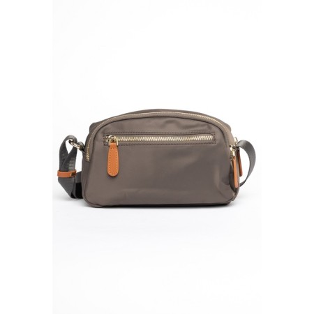 Cross-Body Bag, textiles, ludor brown, 21x7x12 cm-1