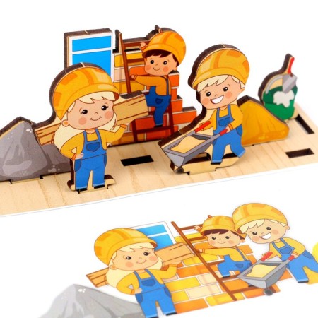 Настольная игра «Панорама. Стройка»-5