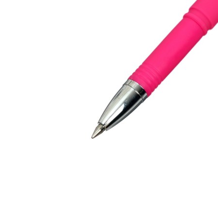 Gel handle with erased Deletewrite Art ink “Golsheki”, node 0.5 mm, blue ink, matte case Silk Touch, mix-2
