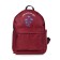 Youth backpack, synthetic fabric, 260x345x120 cm, Bordeaux