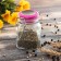 Glass jar for spices with Bugel Castle "Prima", 100 ml, 7.5 × 5 × 8 cm, color mix