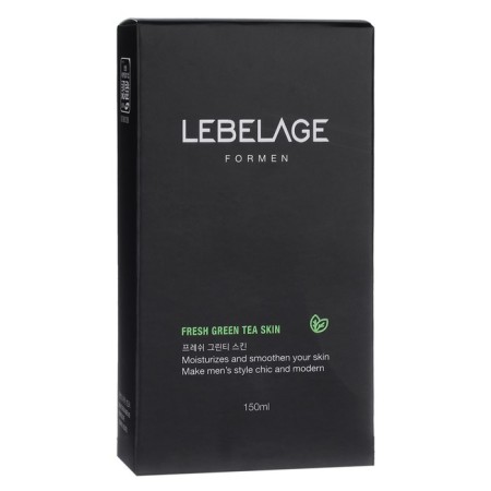 Toner for men's face with Lebelage green tea extract