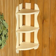Carbon -figured regiment 3 tiers 26 × 65 × 26cm, Lipa 