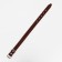Leather collar on synthetic winterizer, 70 x 3.5 cm, Osh 45-60 cm, brown