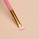 A set of makeup brushes, 12 objects, case, pink color
