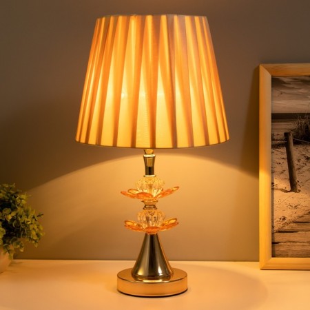 Hell lamp "Arisa" E27 40W gold 22x22x38 cm Risalux-1