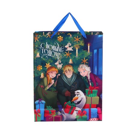 New Year. Gift package, 31x40x11.5 cm, packaging, cold heart-3