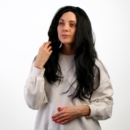 Carnival wig "Brunet Mermaid", 140 g-2