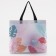 Household bag without fastening, white/pink color