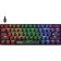 The keyboard Defender Consul GK-220, game, wired, mechanical, backlight, 61 cl, USB, black