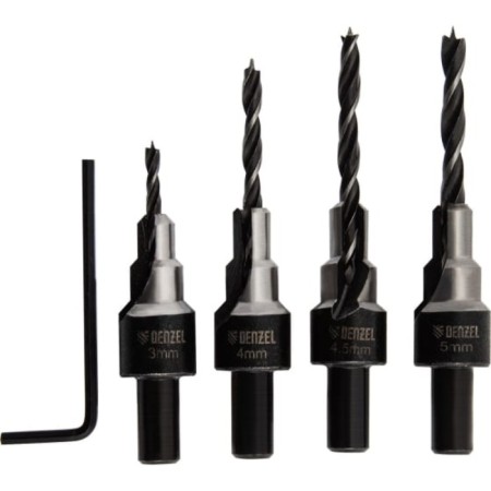 Drill set for the Denzel 704240, 3-5 mm, 4 pcs-1