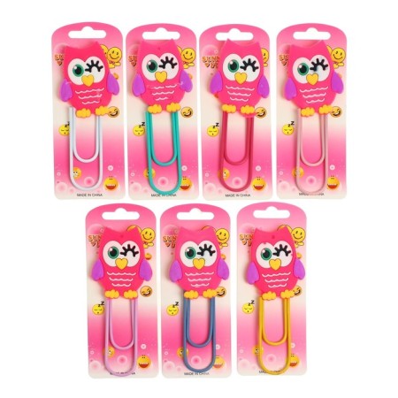 The bookmark is large 11 cm "owl", mix-1
