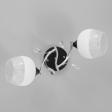 Ceiling Ceiling Zoe 2HE27 40W chrome, black-3