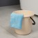 Raccoon rag, 250 g/m², 50 × 30 cm, microfiber, with overlock, 1 pc, color of blue