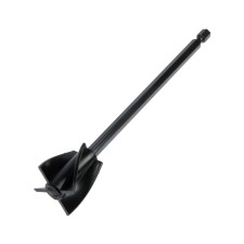 Mixer for tundra paints, plastic, hexagonal shank, 165 x 35 mm