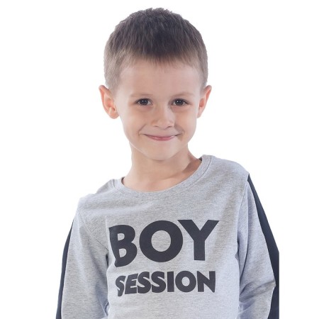 Svitshot Children's Boy Session, height 104 cm, color gray-melange-5