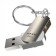 USB flash drive 64 GB MaxVi Mr Metallic Silver rotary, metal / FD64GBUSB20C10MR