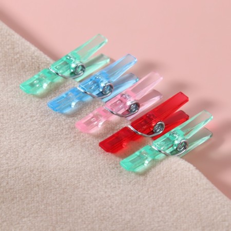 Brongs for sewing, 2.5 × 0.5 × 0.3 cm, 10 pcs, color colorful-3