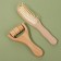 Gift set "Naturalness", 2 items: massage, massage comb, color "Light wood"