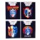 Notebook in a ruler 24 sheets, 4 types of mix, cover covering cardboard, transformers