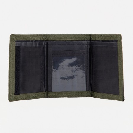 Velcro wallet, khaki color-2