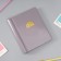 Photo album magnetic 10 sheets "Rainbow with heart" embossing gold 2x16x19 cm