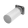Support adjustable Orkr001cr tundra, round, d = 40, h = 80 mm, matte chromium color