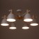Vudi chandelier 6he27 40w is white 72x72x32 cm Bayerlux