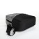 City backpack with USB from lightning textiles, 2 pockets, black/gray color