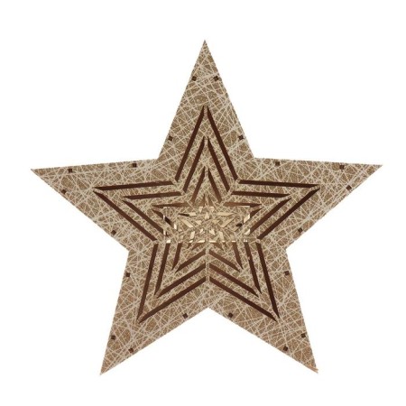 New Year's decor with backlight "Disorder Star" 26 × 5 × 25 cm-5