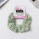 Hair gum "Orbit" Classic Texture, 10 cm, green