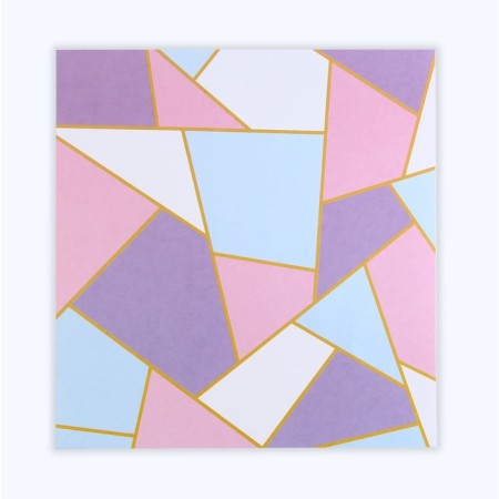 Scrapbooking paper "Tender geometry", 30.5 x 32 cm, 180 g/m²-3
