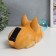 Souvenir Polystone Light "Bulldog and soap bubble" from the solar battery 12x11.5x26 cm