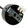 Ceiling Feron Feron ML1888, IP20, GU10, 35 W, 55x55x200 mm, black/gold color