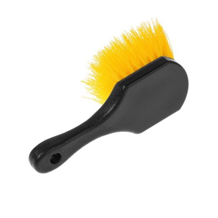 Wheel washing brush, soft pile 21 cm, yellow-4