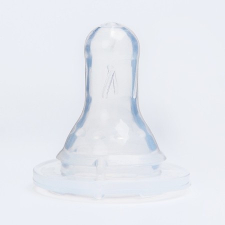 A bottle for feeding, classic throat, 250 ml., 3 months, glass, color mix-5