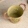 Kashpo "Bucket Flower Garden" Green, 13x13x12cm