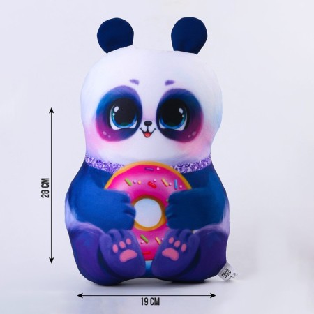 Antistress toy "Panda with a donut"-2