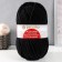 Autumn yarn 25% wool, 75% pan 150m/200g (02-black)