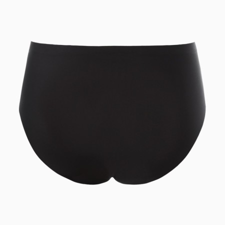 Panties female slips are seamless, black color, size 52 (2xl)-7