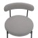 Loter chair, 510 × 510 × 770 mm, Builder, dark gray color