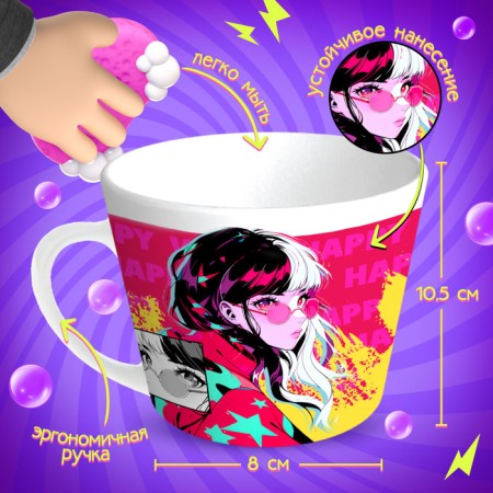 Gift set "Anime", a mug with a toy-1