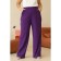 Female costume: cardigan, trousers, size 48, purple color