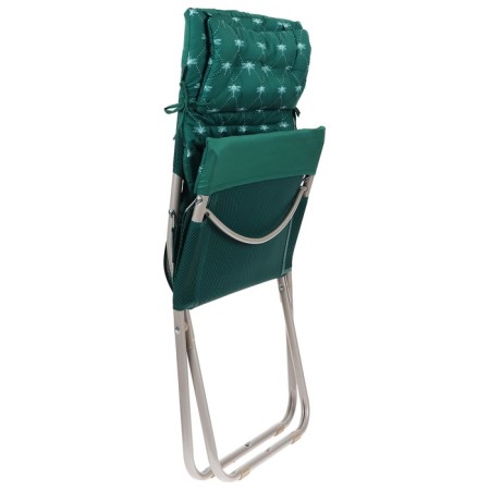 Swess chair, mattress + pillow, dark green color-7