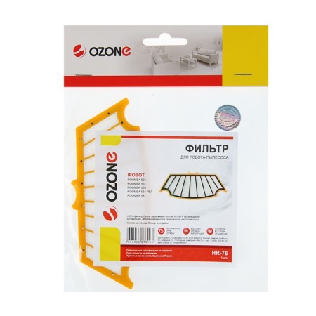 Synthetic filter Ozone HR-76, for IROBOT ROOMBA, 1 pcs