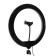 LED ring lamp RJ33, lamp 32 cm, colored backlight, 10 watts