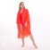 Tunic beach female, red color, size 52