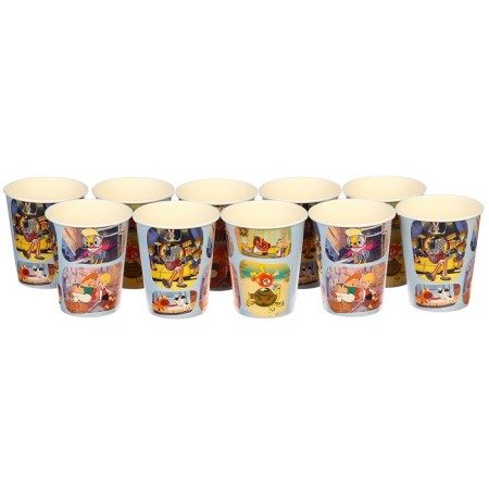 Paper glass "Happy Birthday!", 250 ml, Soyuzmultfilm-4