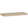 Wall -mounted shelf “FOROR 1.6”, 600 × 250 × 37 mm, vestiburates, white oak color